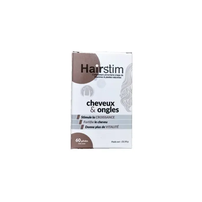 hairstim cheveux ongles 60 gelules