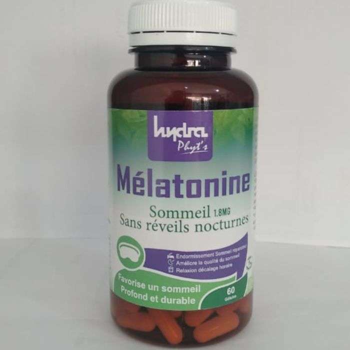 hydra phyts hydra phyts melatonine sommeil 60 capsules sommeil detente
