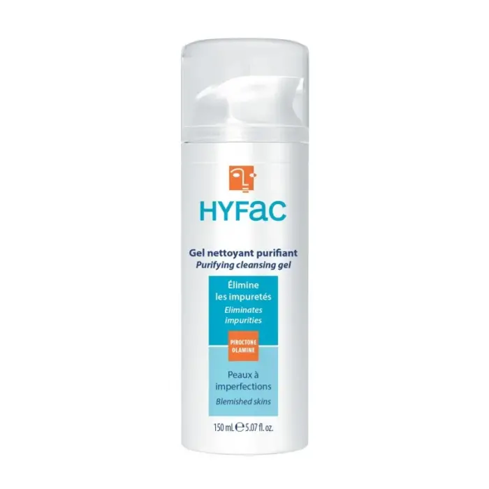 hyfac gel nettoyant purifiant 150 ml