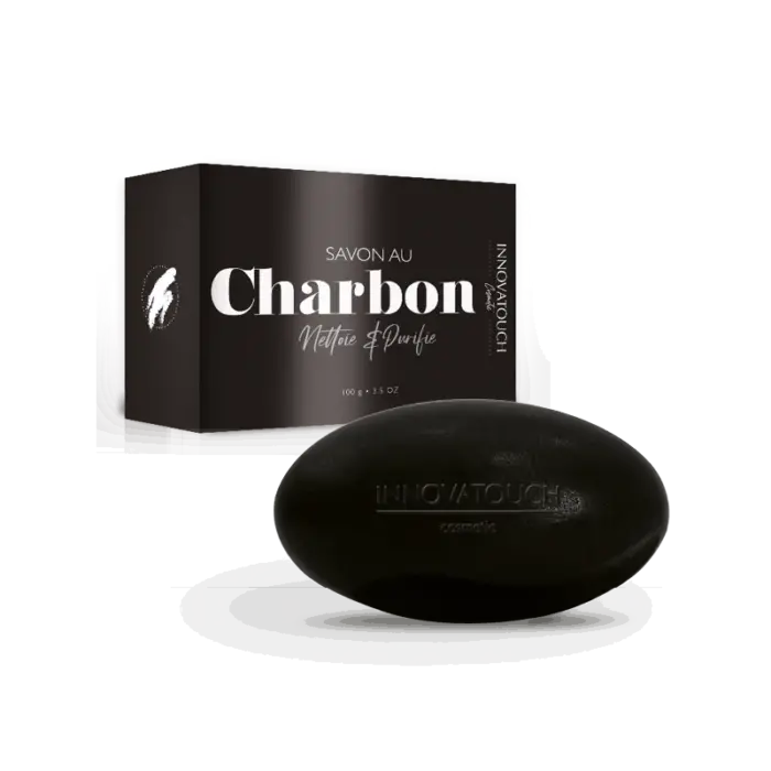 innovatouch savon purifiant au charbon 100 g