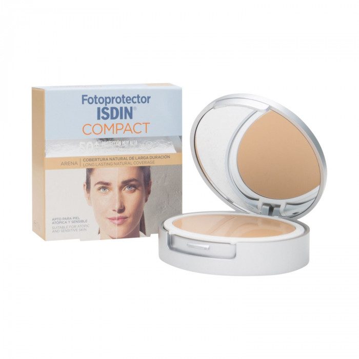 isdin fotoprotector compact arena spf 50 10 g