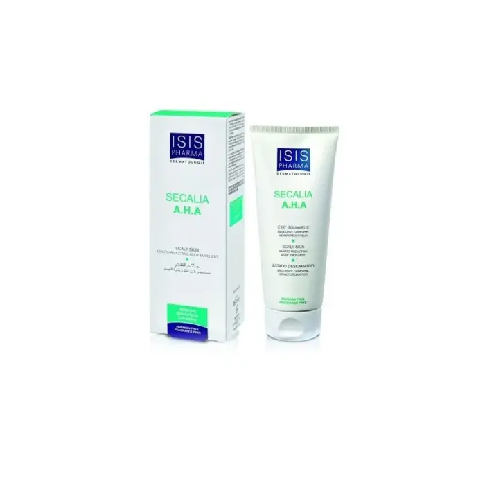 isis pharma secalia aha emollient corporel keratoreducteur 200ml