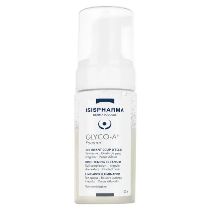 isispharma glyco a foamer nettoyant 100 ml