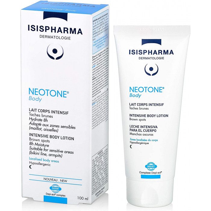 isispharma isispharma neotone body lait 100 ml hydratation corps