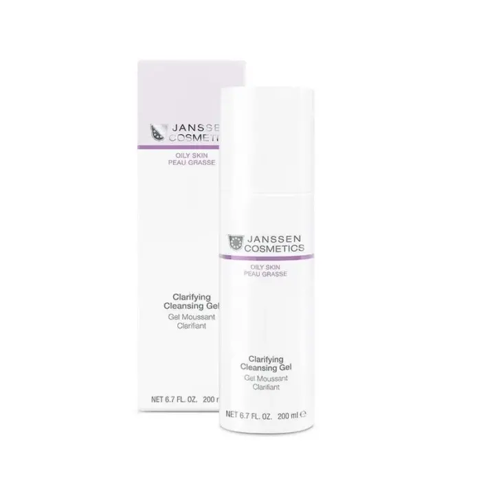 janssen cosmetics gel moussant clarifiant 200ml
