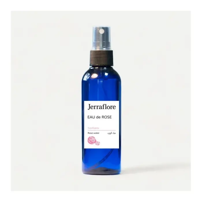 jerraflore eau de rose 100ml soin tonique visage