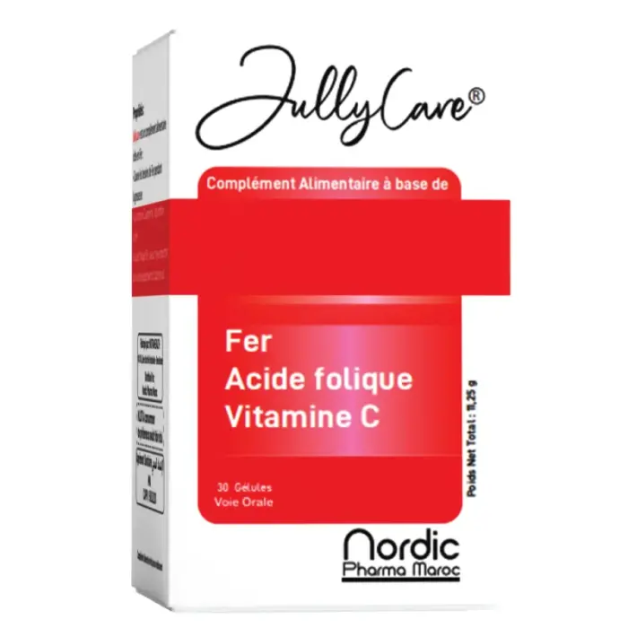jullycare fer 30 gelules