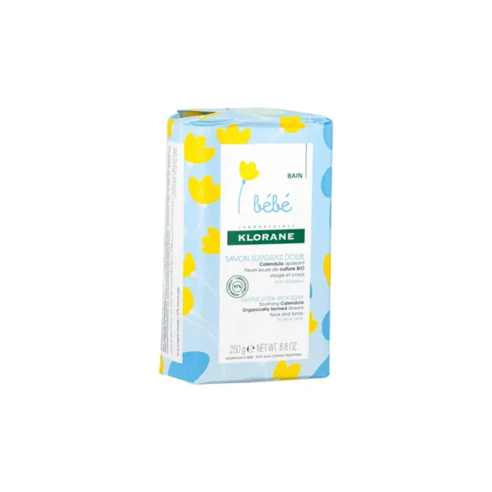 klorane bebe savon surgras tres doux 250g