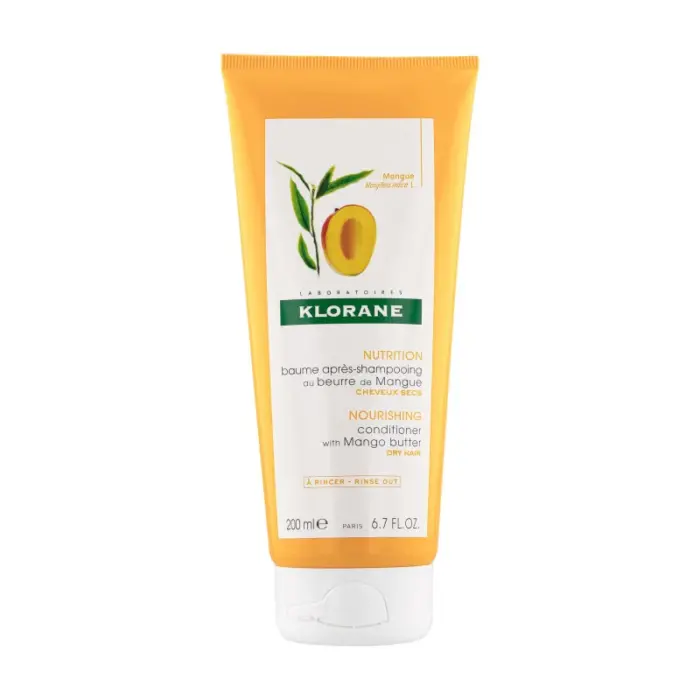 klorane beurre de mangue baume apres shampooing nutritif et demelant 150ml