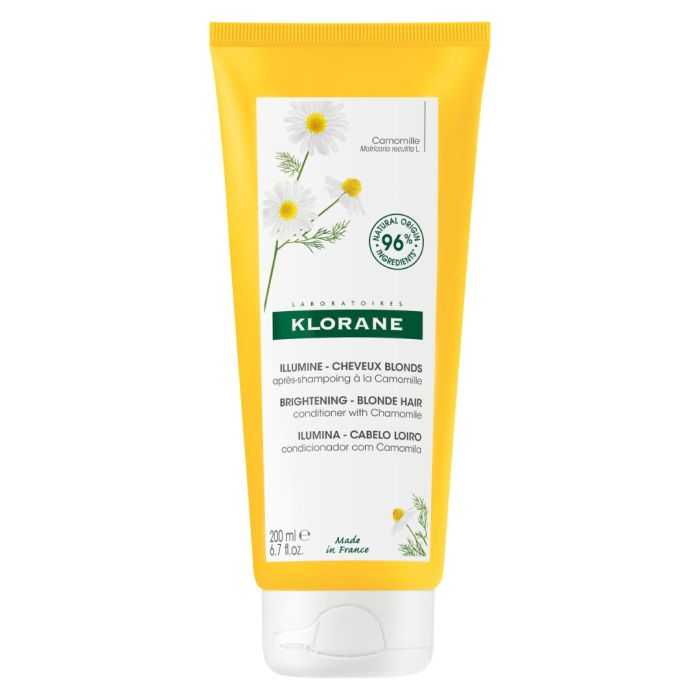 klorane klorane baume apres shampoing a la camomille 200 ml apres shampoing