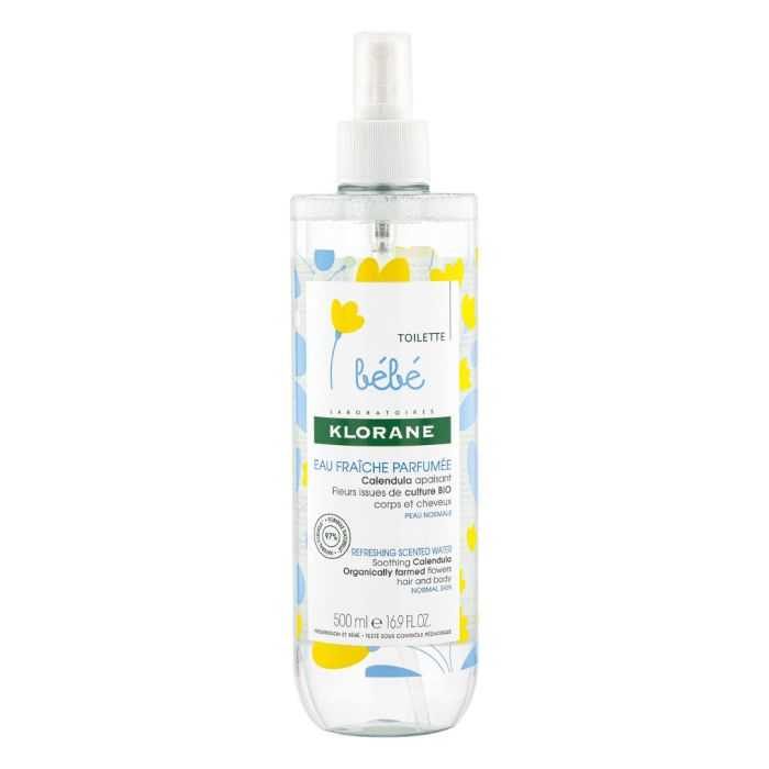 klorane klorane bebe eau fraiche parfumee au calendula 500 ml eau de toilette bebe