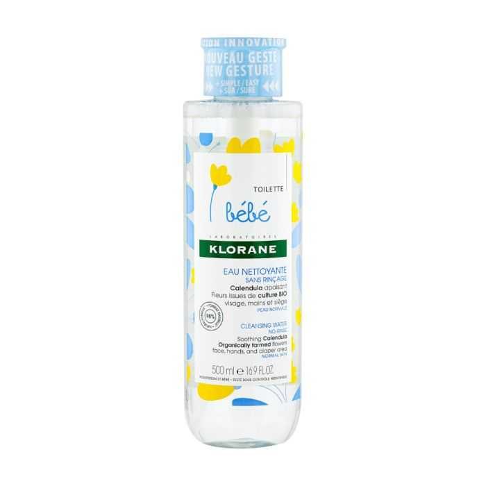 klorane klorane bebe eau nettoyante sans rincage 500 ml nettoyants liniments et talcs