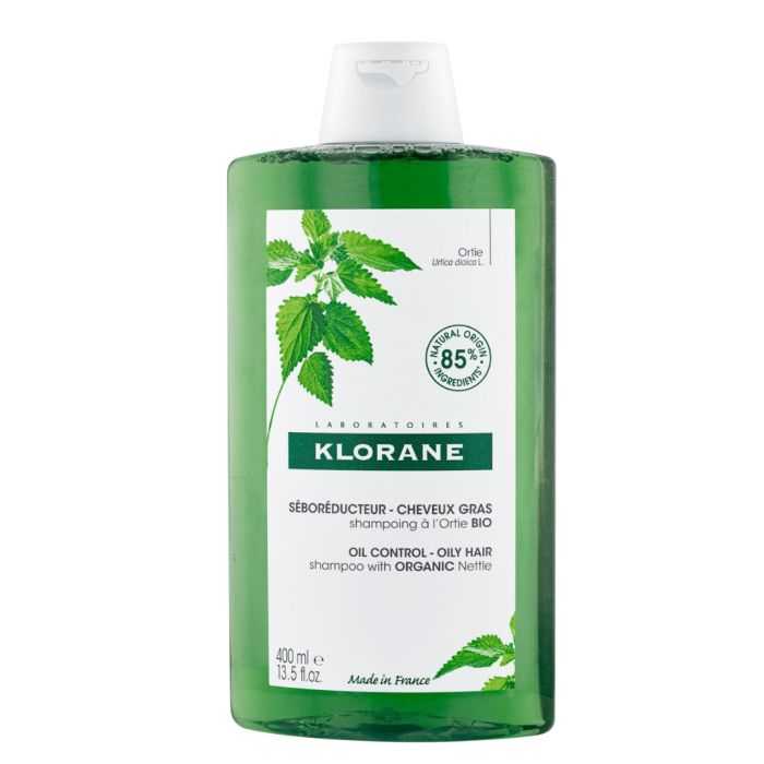 klorane klorane ortie shampooing seboreducteur 400 ml shampooing cheveux gras