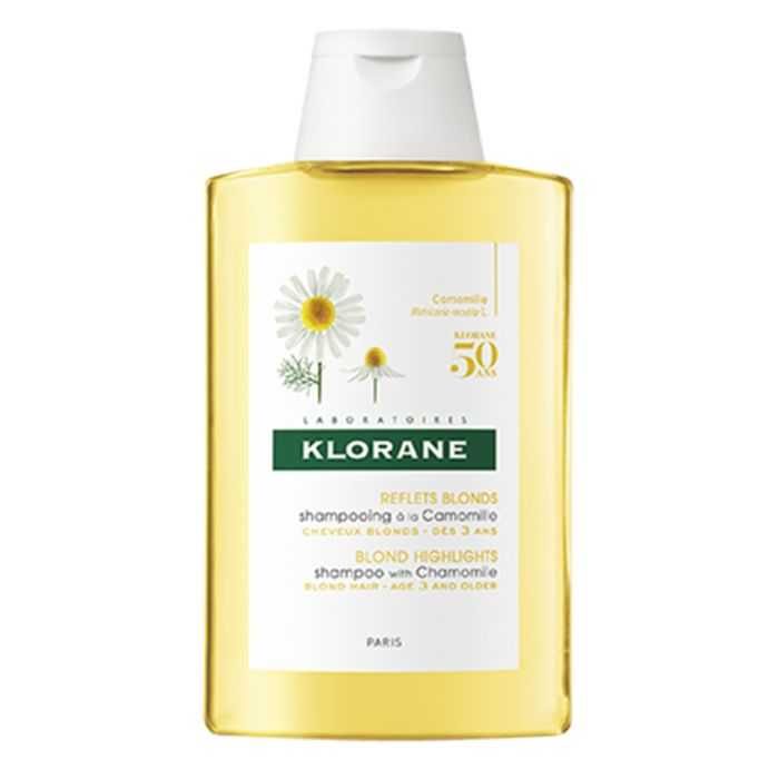 klorane klorane shampooing a la camomille reflets blonds 200 ml shampoing cheveux colores