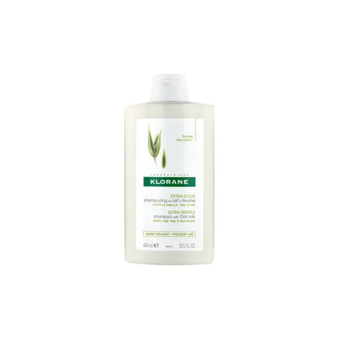 klorane lait d avoine shampooing extra doux 400ml