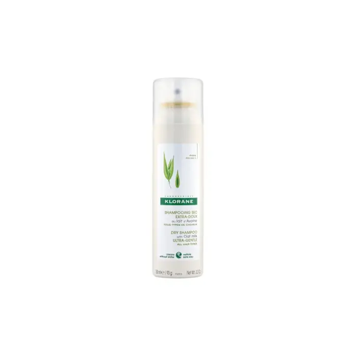 klorane lait d avoine shampooing sec extra doux spray 150ml