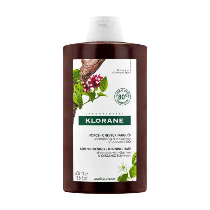 klorane shampoing a la quinine edelwiss bio 400 ml