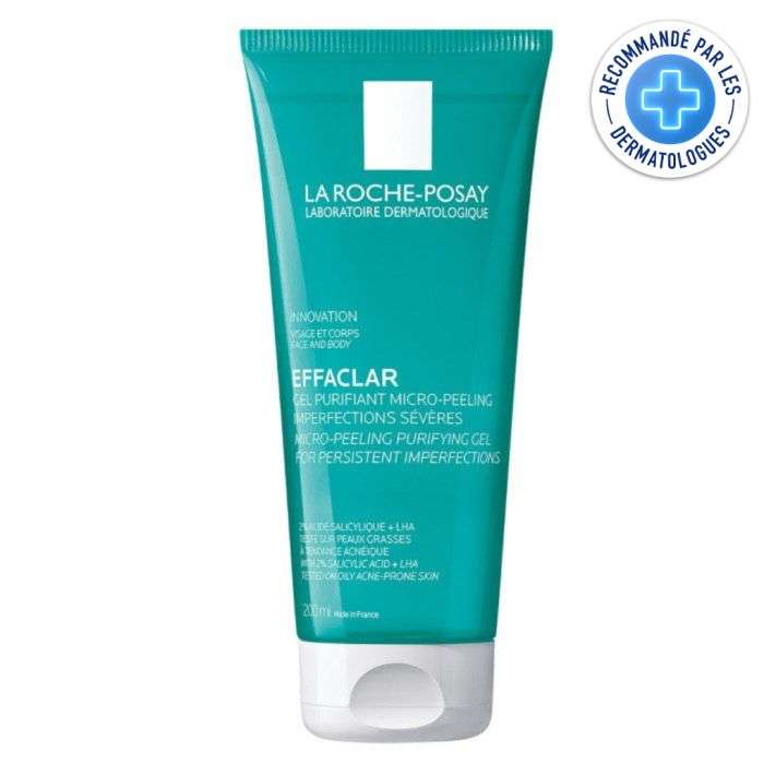 la roche posay la roche posay effaclar gel micro peeling purifiant 200 ml visage