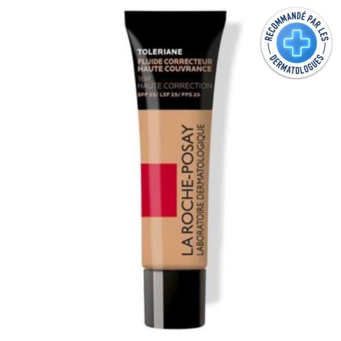 la roche posay la roche posay toleriane fluide correcteur haute couvrance teinte 13 spf 25 cremes teintees et fonds de teint