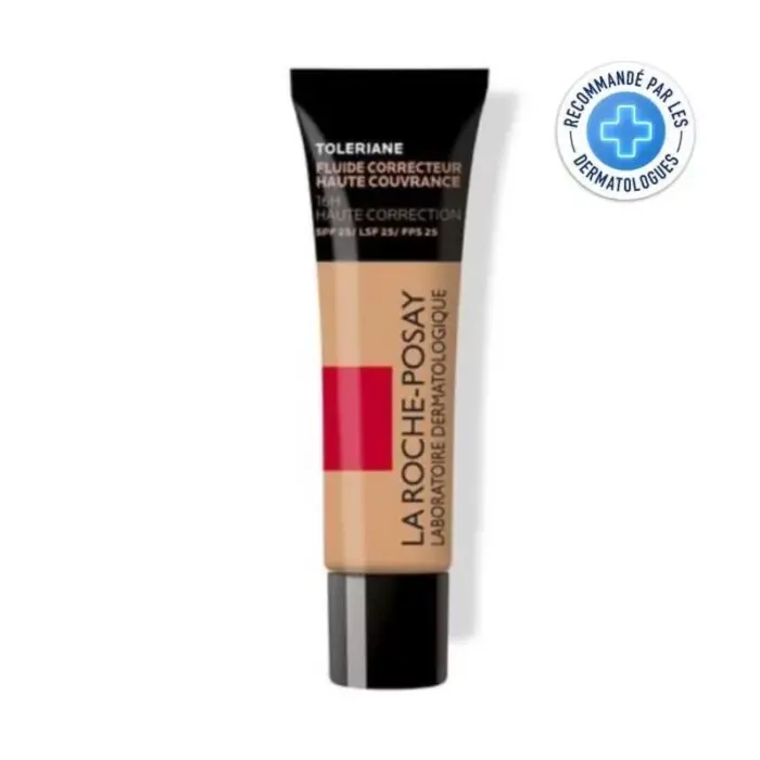 la roche posay toleriane fond de teint fluide 30ml imperfections moderees des peaux sensibles a intolerantes