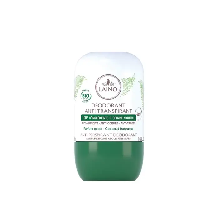 laino deodorant anti transpirant parfum coco bio 50ml