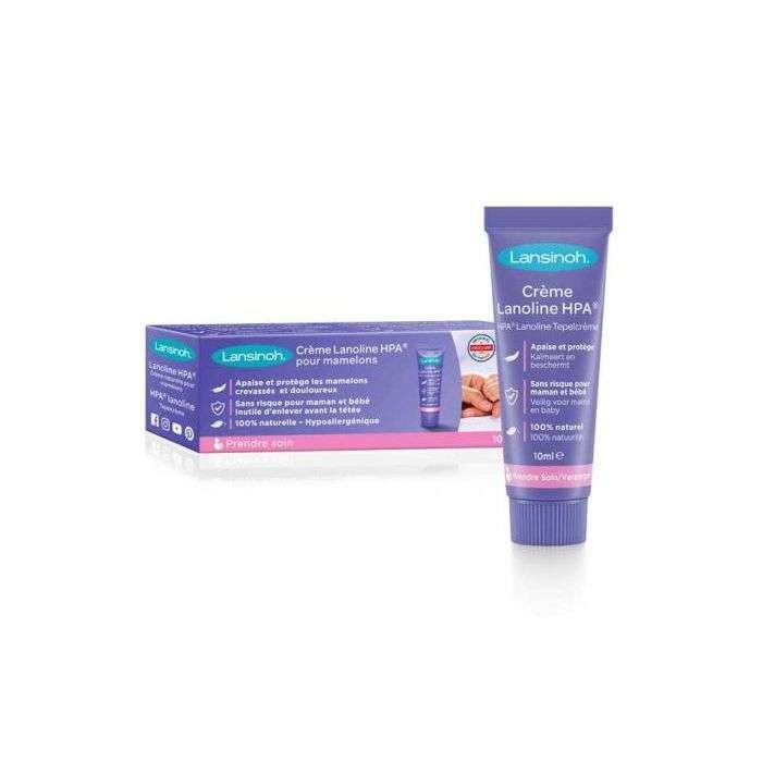 lansinoh lansinoh hpa creme pour les mamelons 10ml tire lait et accessoires