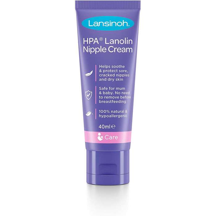 lansinoh lansinoh hpa lanolin creme pour les mamelons 40 ml coussinets et soins