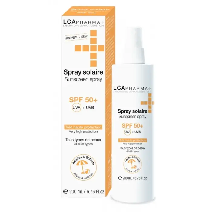 lca pharma spray solaire spf 50 200ml