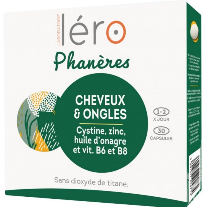 lero lero phaneres cheveux et ongles complements alimentaires