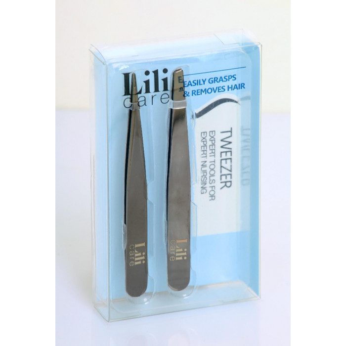 lili care set pinces a epiler visage