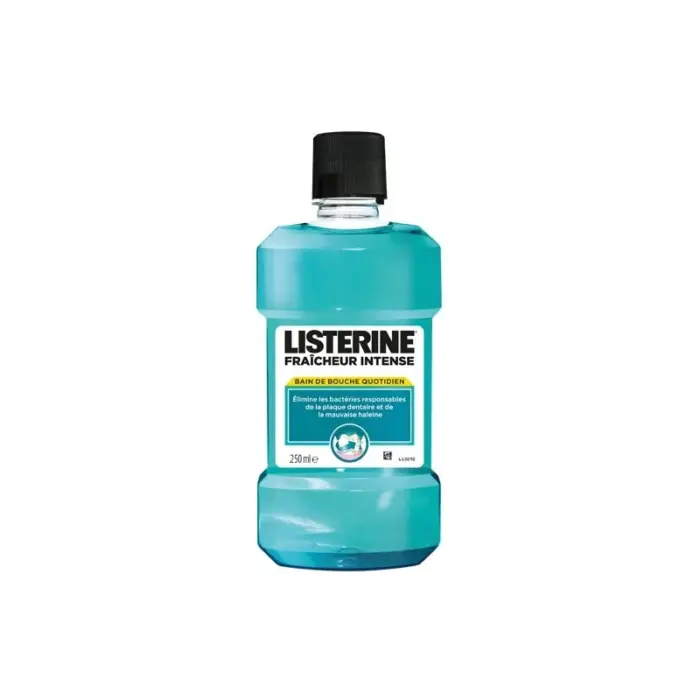 listerine bain de bouche fraicheur intense 250ml