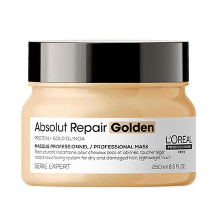 loreal professionnel paris loreal professionnel absolut masque golden repair 250 ml masques et cremes