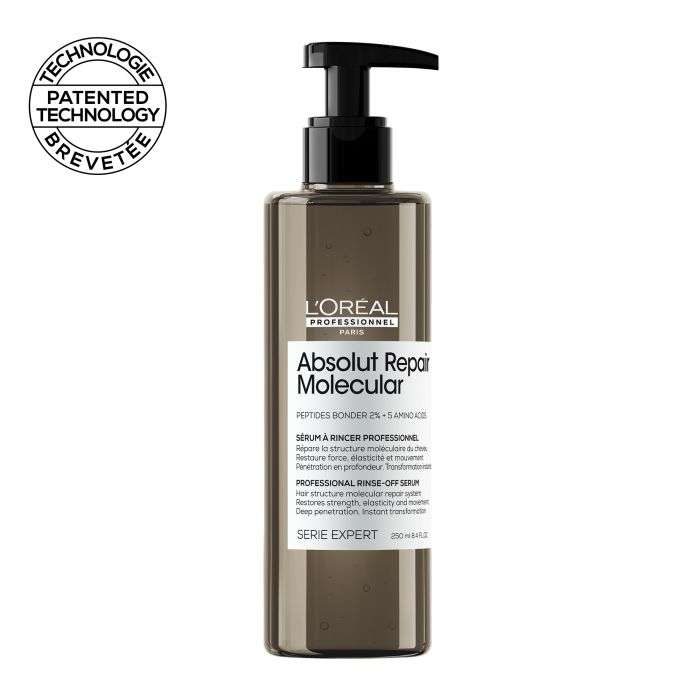 loreal professionnel paris loreal professionnel absolut repair molecular serum a rincer professionnel 250 ml serum et huiles