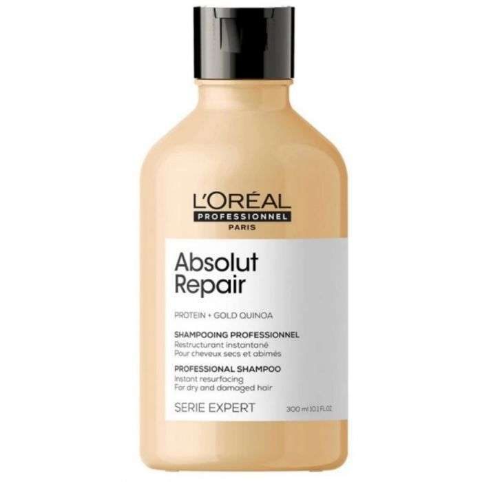 loreal professionnel paris loreal professionnel absolut repair shampooing 300ml shampoing cheveux secs