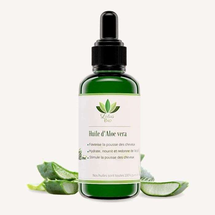 lotus bio huile d aloe vera 50ml