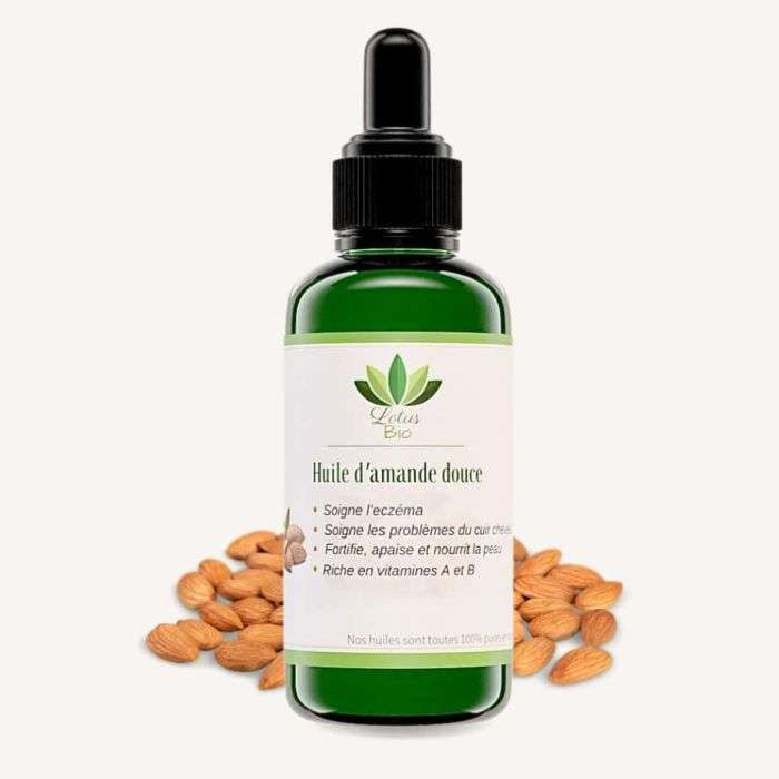 lotus bio lotus bio huile damande douce 50 ml produits bio visage et corps