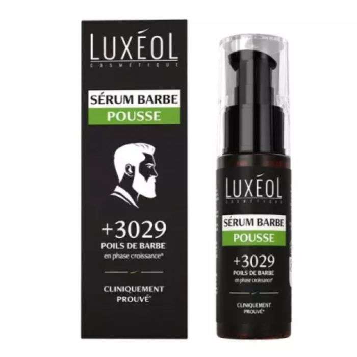luxeol luxeol serum barbe pousse 60 ml rasage et barbe