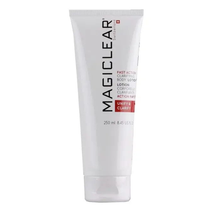 magiclear lotion corporelle clarifiante action rapide 250ml