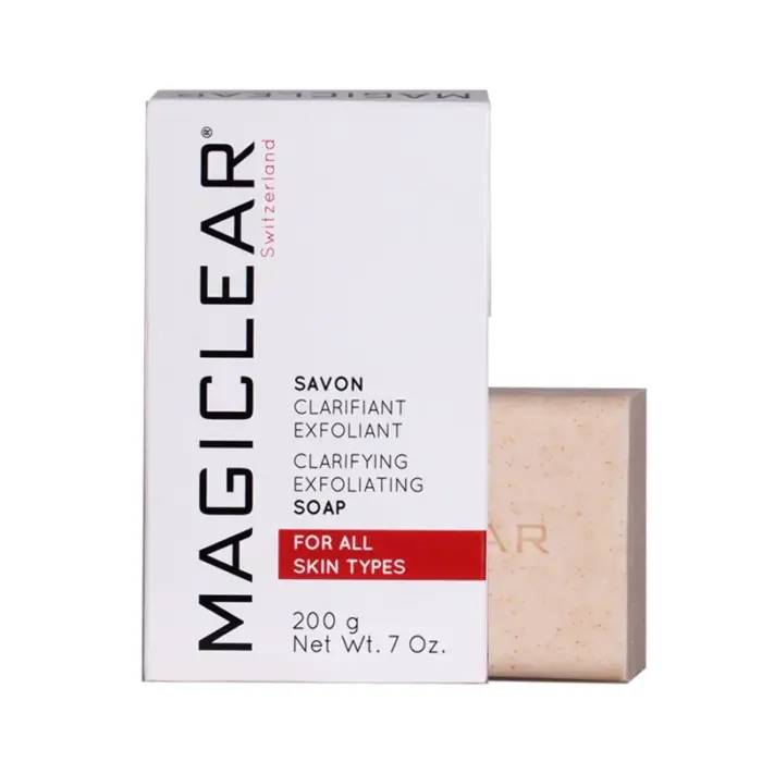 magiclear savon clarifiant exfoliant