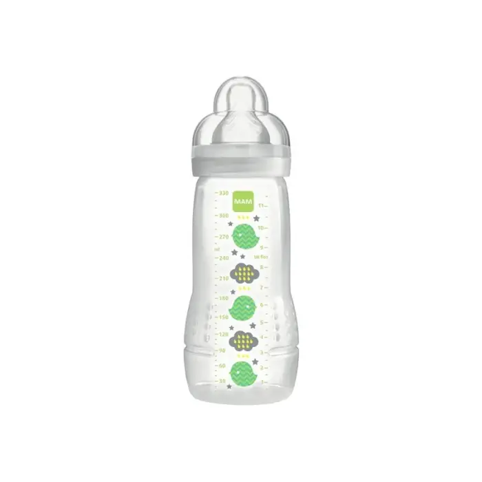 mam biberon easy active blanc 330ml