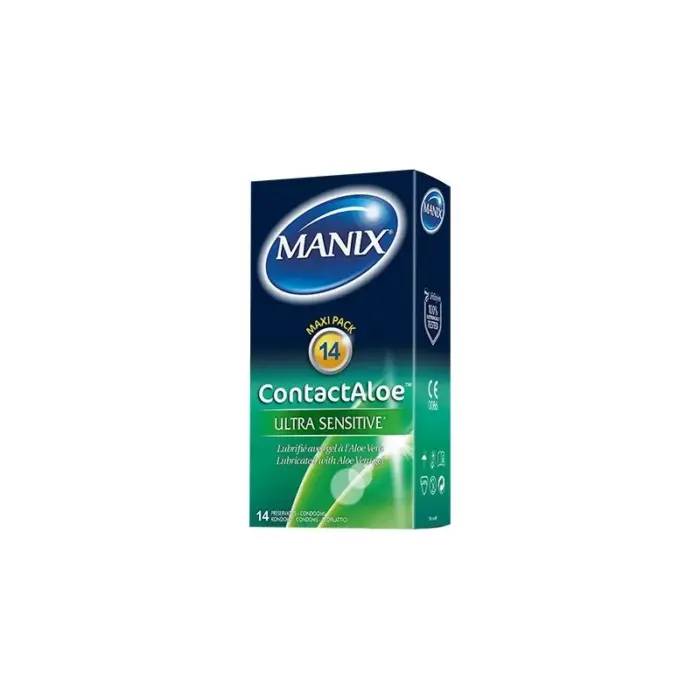 manix contact aloe 14 preservatifs