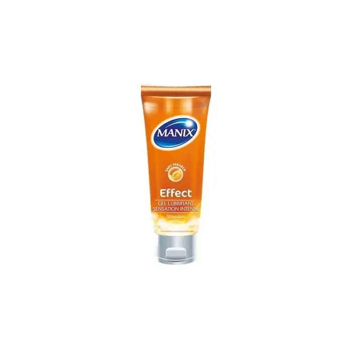 manix gel effect gel lubrifiant stimulant sensation intense 100 ml