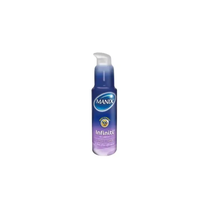 manix gel lubrifiant infiniti ne seche pas ne colle pas 100 ml