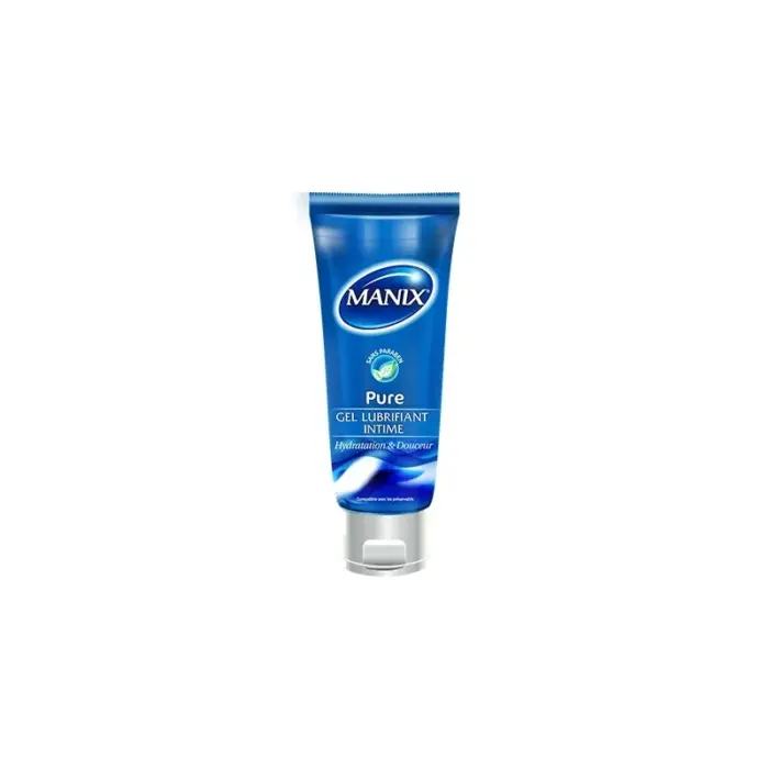 manix gel lubrifiant intime pure 80 ml