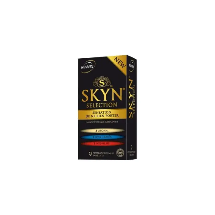 manix skyn selection boite de 9 preservatifs