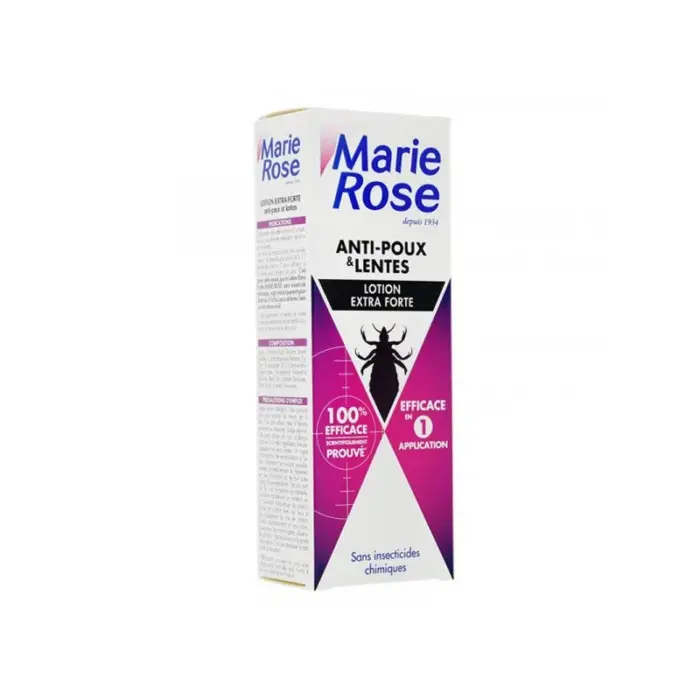 marie rose poux lotion extra forte anti poux et lentes 100ml