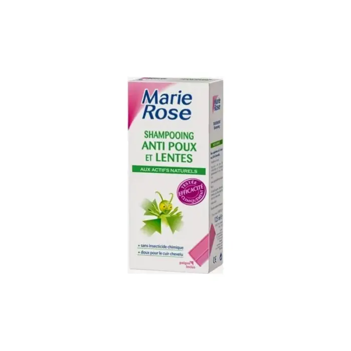 marie rose shampooing anti poux et lentes 125ml
