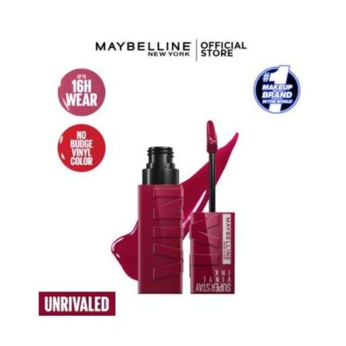 maybelline maybelline brillant a levres superstay vinyl ink levres