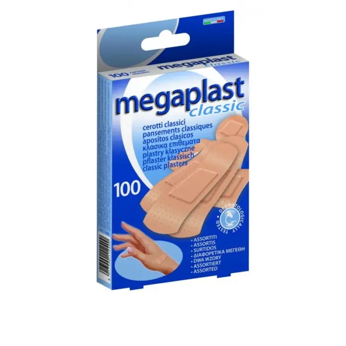 megaplast classiques pansements boite 100