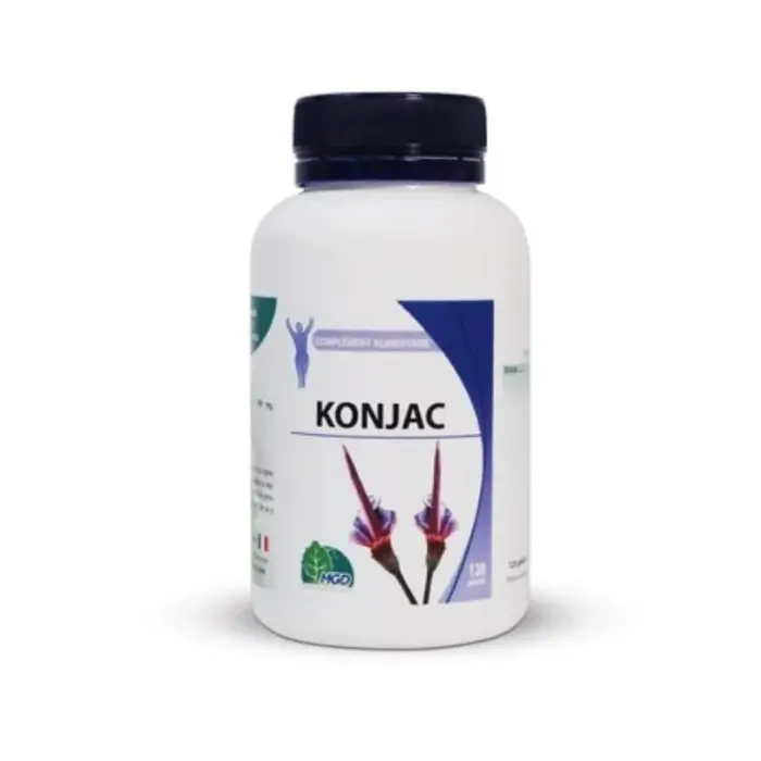 mgd nature konjac 120 gelules
